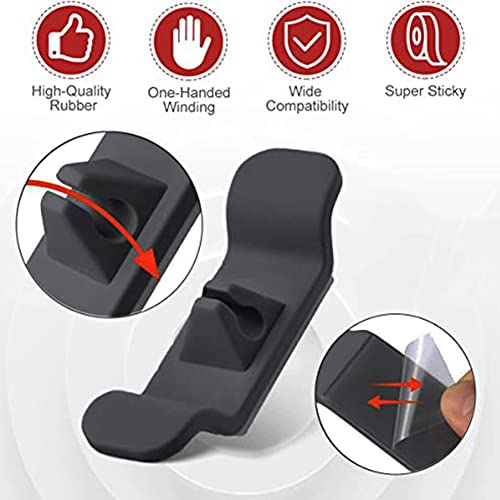 Kamay Cord Organizer gebruikt om op keukenapparaten te plakken, 4 stuks koordwikkel voor kleine huishoudelijke apparaten - Image 4