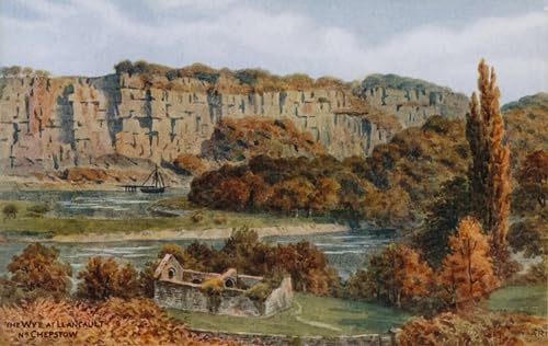 Affiche le Wye à Llancault Alfred Robert Quinton tableau pour mur vide salon