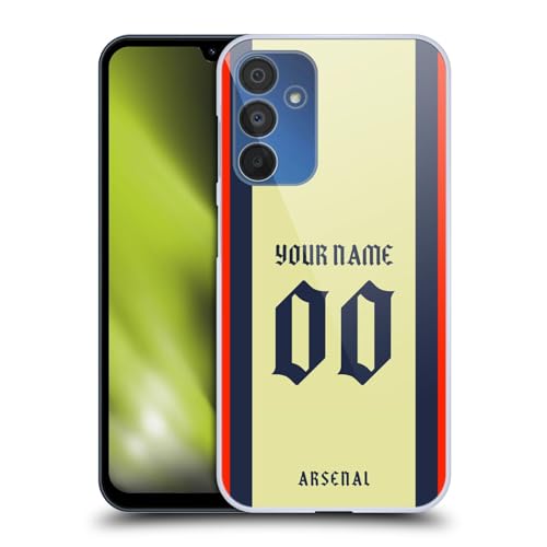 Coque Samsung Galaxy A15 Arsenal personnalisable maillot foot rigide