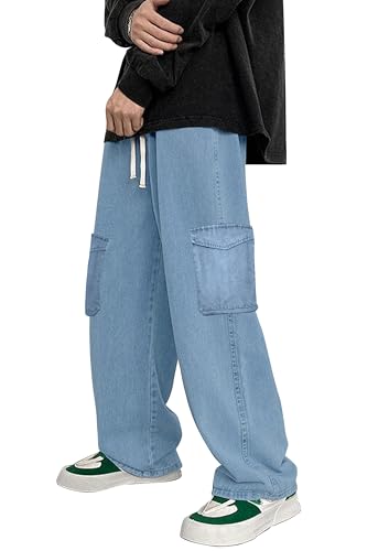 Image of FTX Multi Pocket Multicolor Jeans for Men 569 Parent