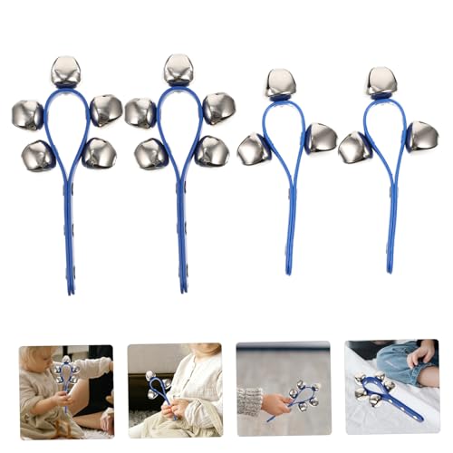 Abaodam 8 Peças chocalhar o sino instrumentos musicais instrumento musical brinquedos musicais para