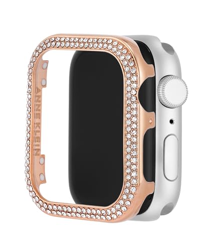 Image of Anne Klein Premium Crystal Bumper, Compatible with Apple Watch, Seamless Fit, Easy Installation, Bumper for Apple Watch