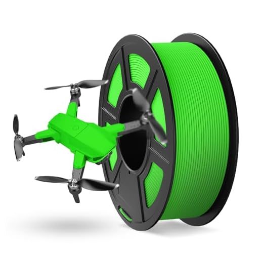 JAYO Rapid Matte PETG Filament 1.75mm Green 1.1KG, High Speed 30-600mm/s 3D Printer Filament, High Toughness & Impact Resistance, 1.1kg Spool(2.4lbs)