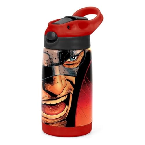 Garrafa de Aluminio 500ml Capitão América - Luxcel