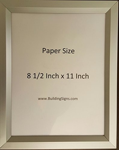 Inspection Frame 8.5" X 11" (Heavy Duty - Aluminum) #TOP4