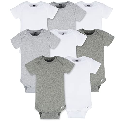 Image of Onesies Brand unisex-baby 8-pack Short Sleeve Mix & Match Bodysuits