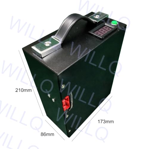 Batería de litio 24V 20Ah de repuesto para transpaleta eléctrica con conector Anderson rojo 2