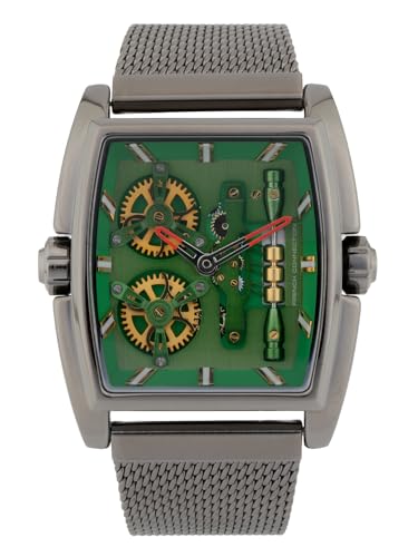 French Connection Analog Green Dial Mens Stainless Steel Watch-Fcm02Gnm (B0D78M39GR) Amazon Price History, Amazon Price Tracker