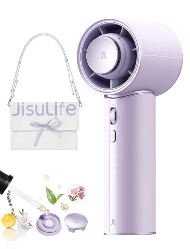 JISULIFE PU Leather Aroma Fan
