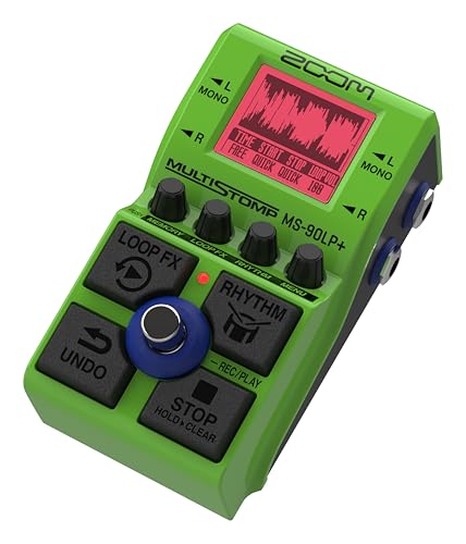 ZOOM MS-90LP+ Looper Pedal for Guitar and Bass 32-bit float, 100 loops, 90 minutes per loop, max. 13 hours of recording - Image 2