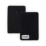 Chums Daily Wallet – Compact Cash and Credit Card Holder (Black)