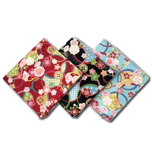 Terra Distribution Square Cute Scarf [ Made in Japan ] Japanese Design Bandanas Hair/Head Scarves for Women and Men