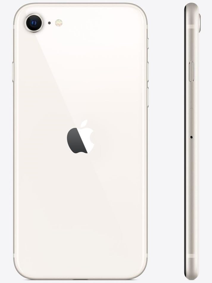 i Phone SE 2020 With 1 Year Seller Warranty (renewed) (Superb, White, 64 GB)