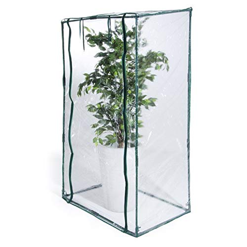 Serre de balcon PVC sans étagères pour créer un potager urbain