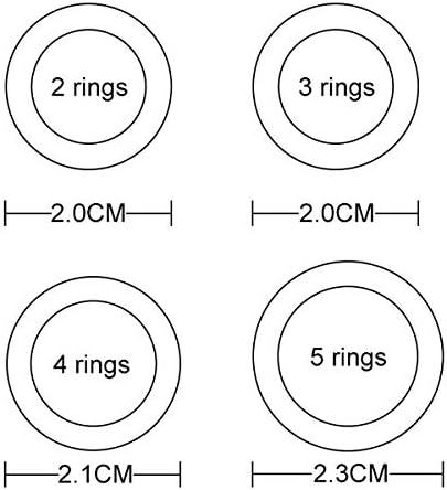 Miniatura 2 de Getname Necklace Collar de anillo ruso grabado personalizado personalizado con nombre de la familia, collar de plata esterlina 925, joyería para el
