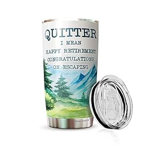 Quitter I Mean Happy Retirement Retirement Gifts for Women -Best retirement gifts-retirement gifts for men-female retirement gifts-retired gifts-happy retirement gifts- retirement gifts for women 2022