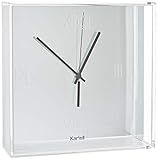 Werkstoffe: ABS Kartell Tic & Tac Tic und Tac Uhr, Plastik, verchromt, 30 x 30 cm