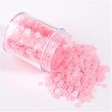 *Paillettes argentées en vrac for l'artisanat ; paillettes artisanales for la couture, les vêtements et la broderie ; paillettes scintillantes for chapeaux, masques, ceintures, robes, jeans, sacs fourre-tout ou chaussures ; paillettes for coussins, rideaux et appliques d'oreillers