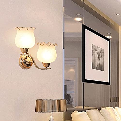 Lámpara de pared con flores para iluminación interior y dormitorios E27 3
