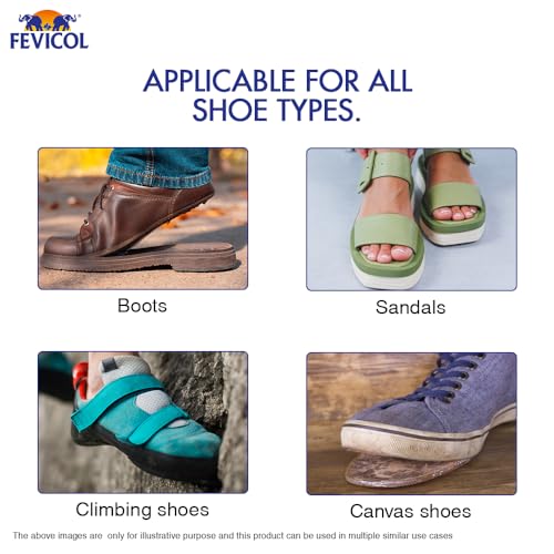 Image of Pidilite Fevicol Shoefix High Strength Durable Shoe and Footwear Repair Adhesive, 2g Pack of 1