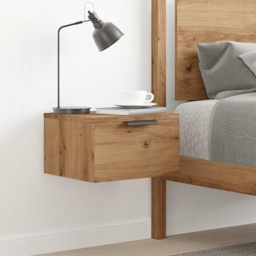 Table de chevet flottante avec rangement pour optimiser l'espace - 3
