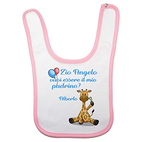 Bavaglino neonato personalizzato con nome e