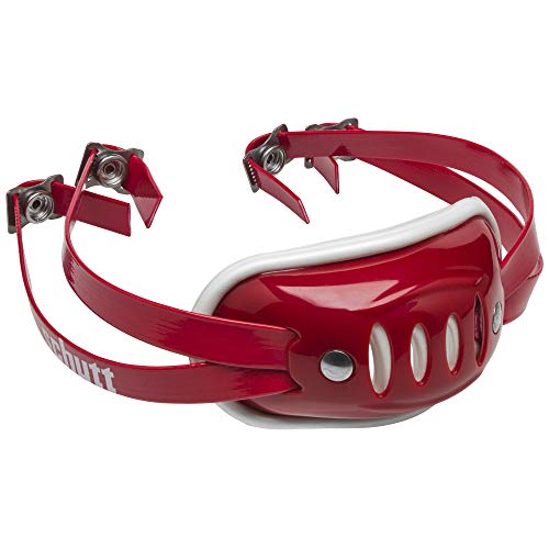 Schutt Sports SC-4 Hard Cup Chinstrap for Football Helmet, Football Gear and Accessories, Scarlet, Varsity