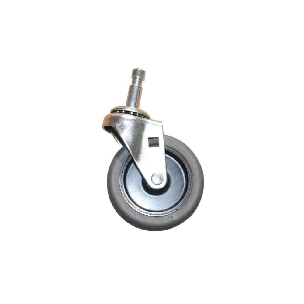 3 Inch Swivel Stem Caster for Trainable Dolly by Rubbermaid – Plastic, Black, Model FG2651L20000