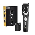 SUPRENT Adjustable Beard Trimmer for Men, Cordless Electric Beard Trimmer with Precision Dial, USB Rechargeable 19…