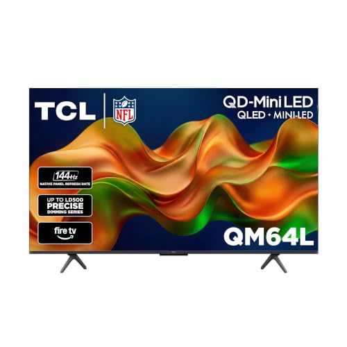 Image of TCL 50 Inch Class QM64L Series | Mini LED QLED 4K HDR Smart Fire TV | 50QM64L, 2026 | 120Hz-144Hz High Brightness, Dolby Vision Atmos, Alexa+ Voice Remote AI Streaming Television | Amazon Exclusive