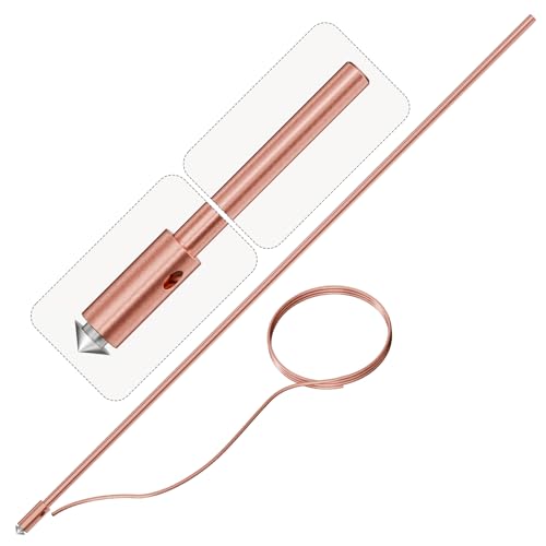 JMDECOUS 4 Foot Ground Rod,Copper Grounding Effect...