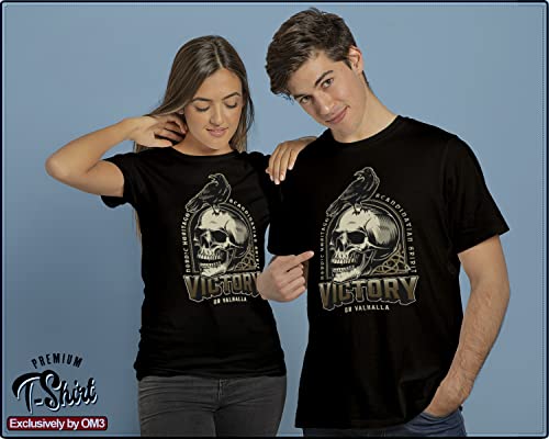 T-shirt OM3 Panik Hysterie noir à manches longues idéal pour vos sorties urbaines