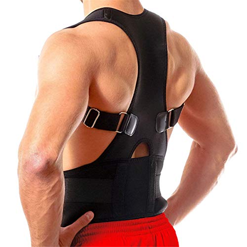 GJNWRQCY Apoyo Trasero del Corrector de la Postura Mejor la Ayuda del Apoyo Totalmente...