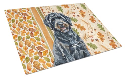 Caroline's Treasures Portuguese Water Dog Dogs Glass Cutting Board