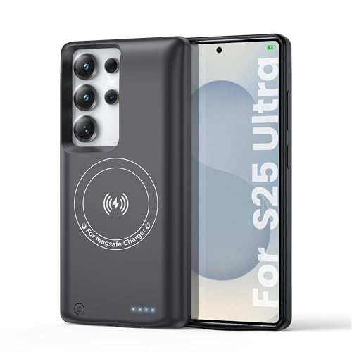 S25 Ultra 10000mAh Wireless Charging Battery Case