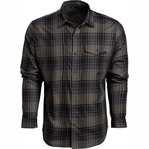 トップス Tech Work Shirts L/S Gun club Plaids DAIWA PIER39 / TECH WORK SHIRT (GUN CLUB PLAID) / SIZE M