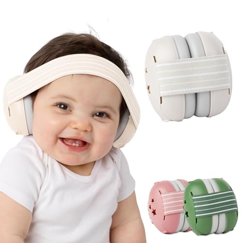 Image of INDOORSY Baby Noise Cancelling Headphones - Baby Ear Muffs Noise Protection | Infant Ear Protection For Toddlers 0-36 Months
