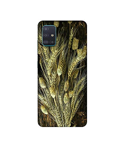 Image of Amazon Brand - Solimo Designer Wheat Plants 3D Printed Hard Back Case Mobile Cover for Samsung Galaxy A51