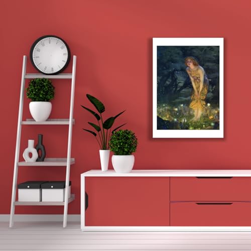 Impression d'art mate Edward Hughes Midsummer Eve affiche decorative salon format moyen - 4