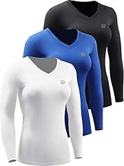 V-neck: Black/Blue/White,3 Pack