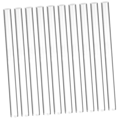 50 Barras De Pegamento Termofusible Pegamento UV Barras De Pegamento Termofusible Blancas Barras De Pegamento Pegajoso Barras De Pegamento Termofusible Gigantes Barras De DIKACA