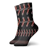 DJNGN Baseball Nähte Spitze Sport Ball Männer Frauen Socken Schlauchkleid Runder kurzer Schlauch