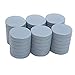 CZMAG MAGNETS Strong Neodymium Small Disc Magnets,Tiny Powerful Waterproof Rare Earth Magnet,Grey Epoxy Round Magnets for Whiteboard, Fridge,Industrial,Kitchen,Cabinet,0.5