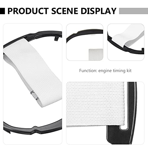 VICASKY Anel ABS Car Engrenagem Alavanca de Câmbio Alavanca Gaiter Bota Botina Anel Preto