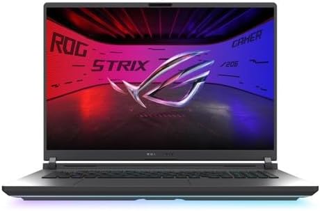 ROG Strix G18 G815LW-S9076W - Intel Core Ultra 9 - 275HX / fino a 5.4 GHz - Win 11 Home - GeForce RTX 5080 - 32 GB RAM - 1 TB SSD NVMe - 18 2560 x 1600 [WQXGA] @ 240 Hz - 2.5 Gigabit Ethernet -