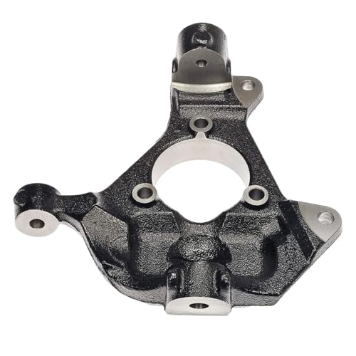 Image of Detroit Axle - RWD Front Right Knuckle Kit for 2007-2013 Chevrolet Silverado 1500 Avalanche GMC Sierra 1500, 2007-2014 Suburban Yukon XL 1500 Tahoe Escalade ESV Steering Knuckle, Wheel Bearing Hub