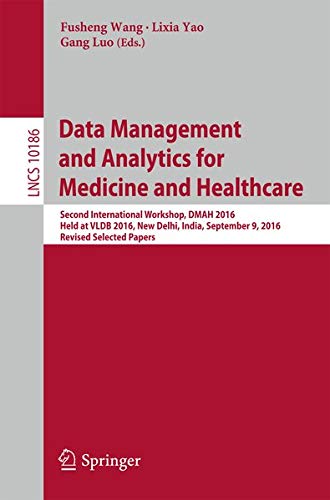 Buy Data Management and Analytics for Medicine and Healthcare — BookShops.in