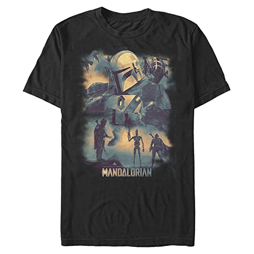T-Shirt Star Wars Mando Memory Homme Ne Se Déforme Pas Au Lavage