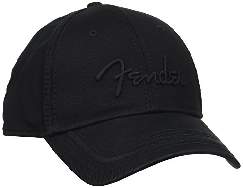 Fender 9106645000 Blackout Baseball Hat, Black, Onesize