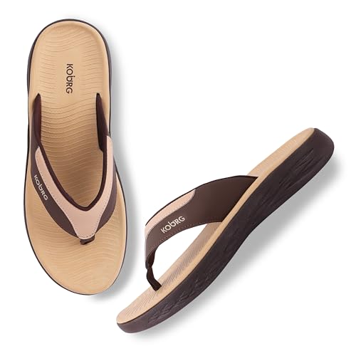 Image of KOBURG Urbansole Men's Flip Flops - Comfortable & Durable Footwear